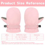 Olreco Baby Mittens 12-18 Months Toddler Mittens 18-24 Months Toddlers Snow Gloves Baby Girl Mitten Toddler Gloves Waterproof