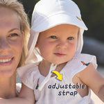 FURTALK Baby Sun Hat UPF 50+ UV Ray Sun Protection Cotton Toddler Hats for Boys Girls