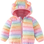 CECORC Toddler Winter Coats Lightweight Puffer Jacket for Baby Infant kids, 6-12 Month,12-18 Month, 2t,3t,4t