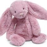 Jellycat Bashful Tulip Pink Bunny Stuffed Animal, Medium 12 inches - Rabbit and Bunny Plush Toy - Classic Children's Gift
