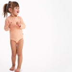 Gerber Toddler Girls' Rashguard, Peach, 2T