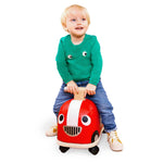 Battat – Wooden Racer – Wood Handle & Soft Body – Safe & Sturdy Push Car – Active Play Ride-On – 18 Months + – Rollin’ Race Car