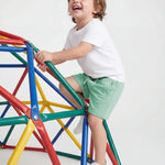 Andrew Scott Boys Girls Kids - Toddler French Terry Cotton Drawstring Shorts | Multi Packs & Colors