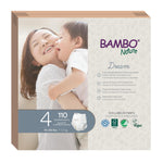 Bambo Nature Hypoallergenic Training Pants, Eco-Labeled Training Pants, Totally Chlorine-Free, Skin Friendly - Size 4 (110 Count)