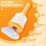 Senvok Anti Choking Device, Choking Rescue Device for Kids and Adults, Portable Airway Suction Device, Heimlich Device for Home & Travel First Aid Kit