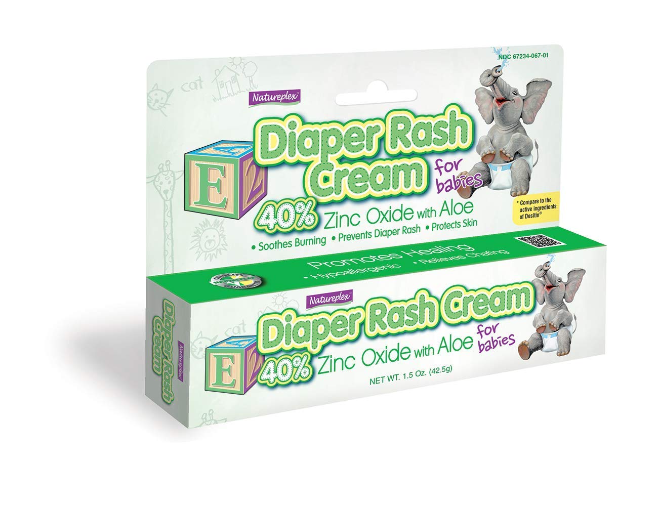 Diaper Rash Cream Diaper Rash Cream 40% Zinc Oxide with Aloe - Baby Care - Natureplex ...