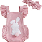 YINGISFITM My First St Patricks Day Baby Girl Outfit Newborn Overalls Lucky Charm Bubble Romper Irish Clover Infant Clothes