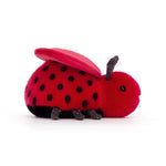 Jellycat Loulou Love Bug Stuffed Animal, 5 inches - Insect & Bug Plush Toy - Classic Children's Gift - Valentine's Day Gift
