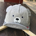 Sun Hat for Baby Boy Girl, Soft Cotton Hat for Baby Toddler, Kids Baseball Caps for Little boy Girl Spring Summer Sun hat (3-12 Months, Gray)