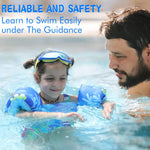 Onory Toddler Swim Vest Kids Adjustable Strap Swimming Jacket Pool Floaties Learn Swimming Training, Cute Cartoon Swim Training Equipment Swim Aid for 20-50 lbs Boys and Girls