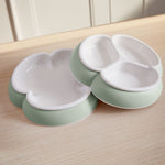 BabyBjörn Baby Plate Set, 2 Pack, Powder Green