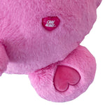 Happy Nappers: Care Bears 26" Pillow Pocket Pal - Cheer Bear - Plush Character Pillow Case, Animal Cover w/Weighted Paws, Soft Huggable Companion, Kids