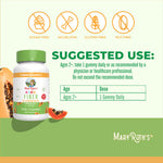MARYRUTH'S Fiber Gummies for Kids | 2 Month Supply | Sugar Free | Soluble Fiber Supplement | Gut Health & Digestion Support | 3g Fiber per Gummy | Vegan | 60 Count