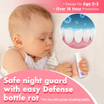 oh care Mouth Spray for Kids, Toddler Toothpaste Helper, Fluoride Free Baby Toothpaste Cavity Protection, Oral Care with Natural P113+ Antibacterial Peptide - for Newborns to Age 6, Grape