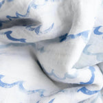 Little Unicorn Muslin Swaddle Blanket for Newborns & Infants | Soft & Breathable Fabric | Set of 3 Baby Blankets for Swaddling, Nursing, Shower Gifts (Shark)