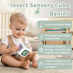 SOCBTNSO Baby Busy Board Cube, Toys for 1 Year Old Girl, Montessori Toys for 1+ Year Old, Travel Toys for Toddlers 1-3, Learning Fine Motor Skills| Birthday Gifts Ages 6 Months +