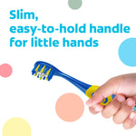Colgate Bluey Extra Soft Toothbrush for Kids, Kids Toothbrush Pack with Built in Suction Cup Toothbrush Holder, Designed for Children Ages 2 and Up, Extra Soft Bristles, 2 Pack