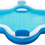 Members Mark Elegant Family Pool 10 Feet Long 2 Inflatable Seats with Backrests. New Version