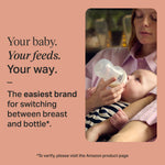 Tommee Tippee Natural Start 14 Piece Baby Bottle, Travel Bottle Warmer & Pacifier Set, 5 BPA Free Bottles, 0+ Months, 2 Newborn Pacifiers, 2 Extra Nipples, 2 Formula Dispensers, Bottle Brush, Pink