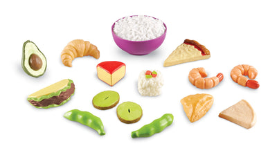 Learning Resources New Sprouts Multicultural Play Food Set - Toddler Groceries Toys, Imaginative Play, Kids Kitchen Playset Accessories, Pretend Playset for Toddlers, Toy Gifts for Boys and Girls