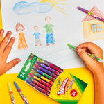 Crayola Twistables Crayons for Kids (24ct) School Supplies for Toddlers, Less Mess Coloring, Gifts for Boys & Girls, Ages 3, 4, 5