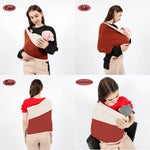 Kloovete Baby Wrap Carrier, Perfect Baby Carrier Wrap Sling for Newborn and Infant up to 35 lbs.