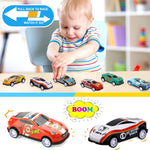 28 pcs Pull Back Cars Toys for Kids, Party Favors Treasure Box for Classroom Prizes Mini Vehicles Race Cars Toys Bulk Xmas Gifts Pinata Goodie Bag Stocking Stuffers for Boys Girls Toddlers