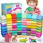 ESSENSON Air Dry Clay 125 Colors, Modeling Clay for Kids, DIY Molding Magic Clay, Gift for Kids