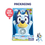 BLUEY NO Spill Musical Bubble Machine | Bubble Toy for Baby, Toddlers and Kids | Amazon Toys Exclusive with 16 oz of Extra Bubble Solution (Bubble Solution Bottle Colors Will Vary)