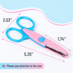Mr. Pen- Craft Scissors Decorative Edge, 6 Pack, Bright, Zig Zag Scissors for Crafting, Scrapbooking, Fancy, Pattern, Design