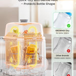 Grownsy EaseClean Bottle Washer Pro | All-in-One Bottle Washer and Sterilizer and Dryer | Baby Bottle Washer for Bottles, Pump Parts & Baby Essentials | Replaces Hand Washing