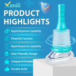 Xanili Choking Rescue Device, Portable Airway Suction Device, Anti Choking Device for Kids and Adults, Portable Suction Rescue Device for Children & Adults