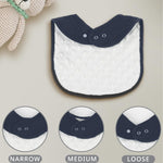 Cutie Birdie Muslin Baby Bibs for Unisex Girls & Boys- 4-Pack 100% Cotton Baby Bibs for Drooling and Teething, 0-36 months, Baby boy gifts, Baby shower gifts