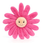 Jellycat Fleury Gerbera Flower Stuffed Animal, Medium 14 inches - Plant Plush Toy - Classic Children's Gift