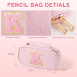 YOOLIFE Pencil Case for Girls Kids, Pink Pencil Pouch Box Cute Pen Case Bag, Birthday Gifts for 3 4 5 6 7 8 9 10 11 12 13 Year Old Girl Kid Personalized Gift for Daughter Sister, A (Pink)