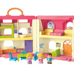 Fisher-Price Little People Toddler Toy Surprise & Sounds Home Musical Playhouse with Figures & Accessories for Pretend Play Kids Ages 1+ Years