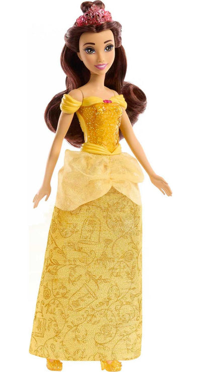 Mattel Disney Princess Toys, Belle Fashion Doll, Sparkling Look with Tiara Accessory, Inspired by the Beauty & the Beast Movie