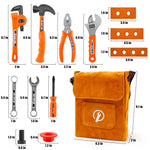Tools for Toddlers-24-Piece Toy Screwdriver & Kids Pliers Kit with Tool Bag, Realistic Construction Toys for 3-5 Year Old Boys/Girls, STEM Learning Gift for Christmas & Birthdays