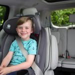 Safety 1st Grow and Go All-in-One Slim Convertible Car Seat, Rear Facing, 5-40 lbs, Forward Facing (30–65 lbs), High Back Booster Seat 40-100 pounds, Sugar Plum Pop