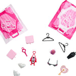 Monster High Skulltimate Secrets Draculaura Doll and Accessories Set, Destination: Gore-geous Oasis with Suitcase and 19+ Surprises Like Clothes