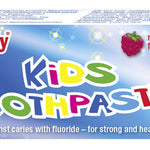 One Drop Only Kids Toothpaste for Children Ages 0-6 – Gentle Baby & Toddler Toothpaste for Milk Teeth, Raspberry Flavor, Kids Cavity Protection & Enamel Care, 50 ml / 1.69 fl oz, German Dental Care