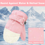 Olreco Toddler Snow Gloves Baby Mittens 6-12 Months Toddler Mittens 18-24 Months Toddlers Waterproof Gloves 2T Baby Girl Mitten