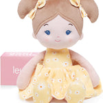 Soft Baby Doll Toys (12''), My First Baby Rag Doll for 1 Year-Old Girl Birthday Gift, Christmas Plush Toys Gift for Toddler Kids Infants -FloraBelle(Pink)