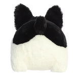 Aurora® Adorable Spudsters™ Fern French Bulldog™ Stuffed Animal - Round Shape Makes for Comforting Cuddles - Perfect for Kids All Ages and Animal Loving Adults - Black 11 Inches