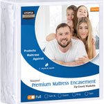 Utopia Bedding Premium Waterproof Bed Bug Mattress Cover, Full Zippered Mattress Protector, 10 Inches Deep, Dust Mite Proof 6-Sided Mattress Encasement for Bed