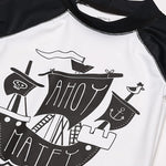 Carter's Toddler Boy's Rashguard Swimwear, Pirates, 3T