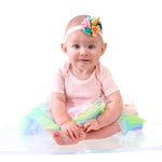 My Lello Aqua Blue Baby Tutu Short Ballet Skirt 10-Layer (Newborn - 3mo.)