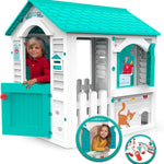 Veterinary Play House Outdoor Playset for Kids Veterinarian Indoor Playset for Pretend Play Outdoor Kids Play Set Vet