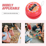 Uonlytech Wooden Soldier Yoyo for Pink Wood for Beginners Developing Fine Motor Skills and Hand-Eye Coordination for Home School and Outdoor Play