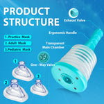Xanili Choking Rescue Device, Portable Airway Suction Device, Anti Choking Device for Kids and Adults, Portable Suction Rescue Device for Children & Adults